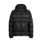 C.P. Company D.D Shell Hooded Quilted Down Jacket Black - 23FW
