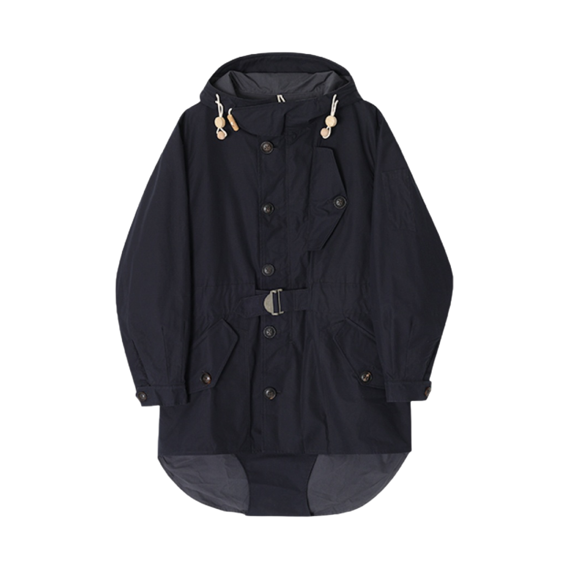 NC-AW23-OW-13 Nigel Cabourn Cold Weather Parka Black Navy