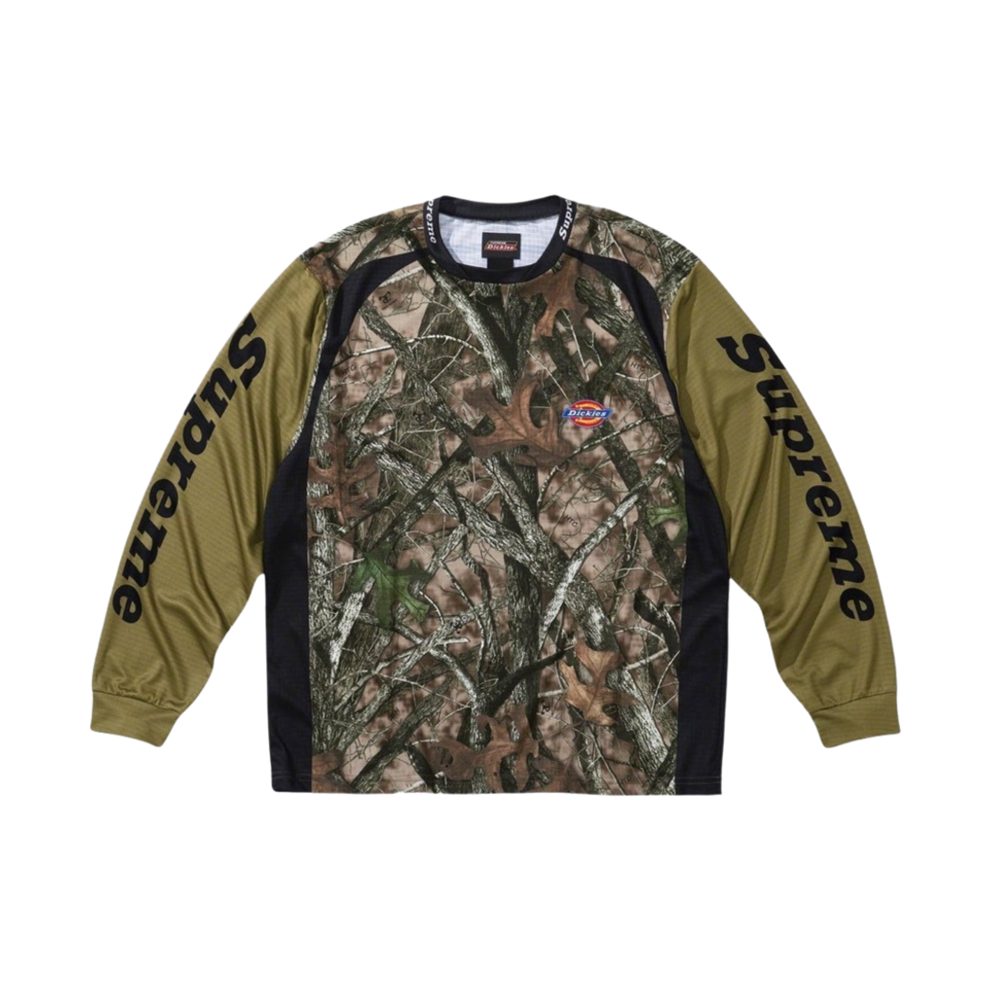 KM3DTSLSP95GN Supreme x Dickies Jersey Olive - 23FW