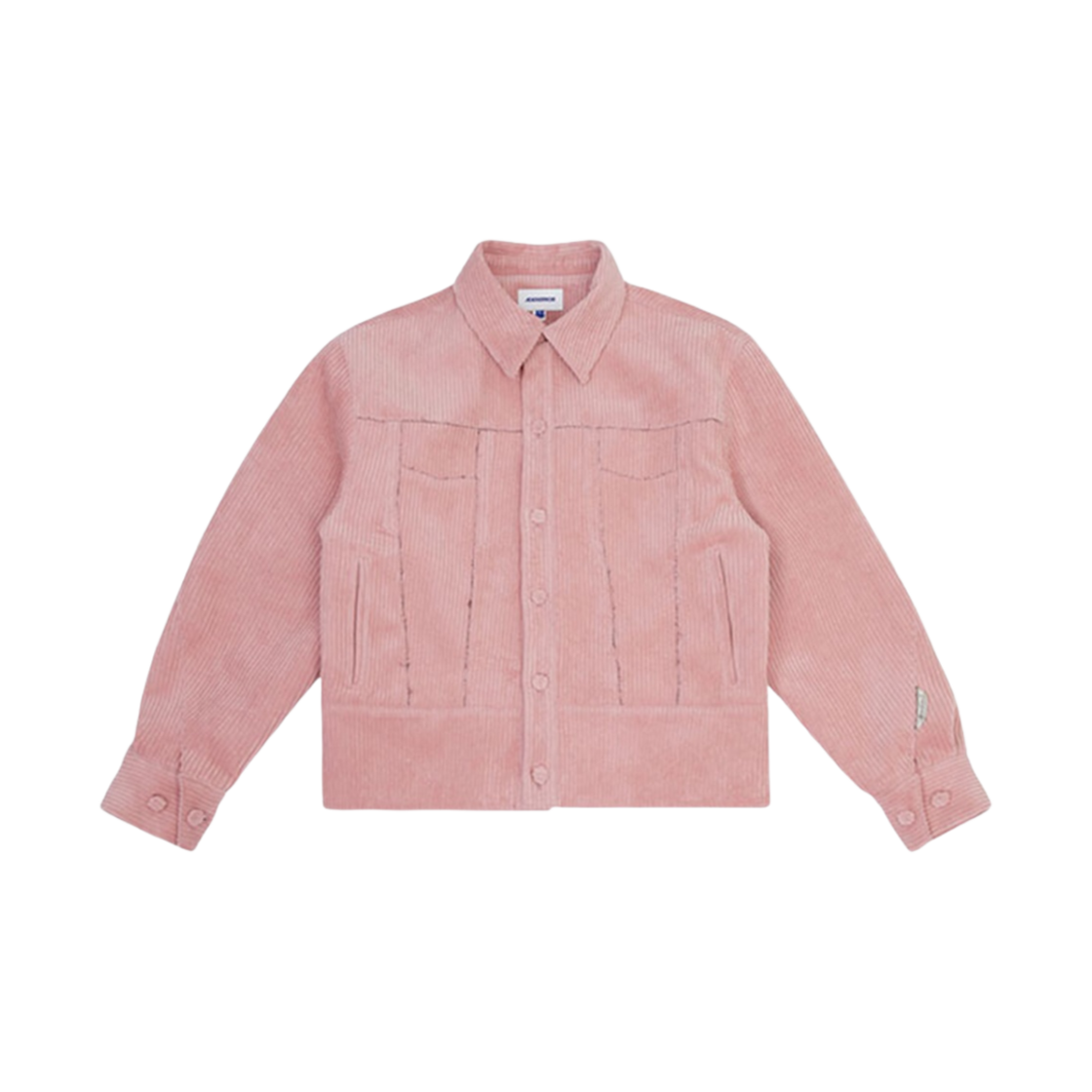 BMADFWJK1604PK (W) Ader Error Carid Trucker Jacket Pink