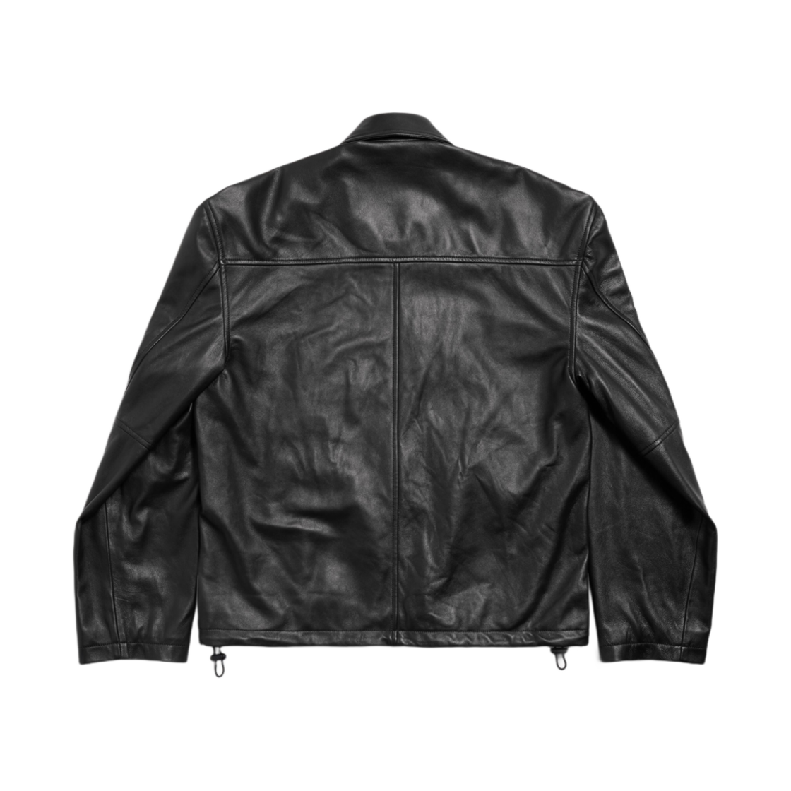 발렌시아가 나노 BB 집업 자켓 블랙((W) Balenciaga Nano BB Zip-Up Jacket Black) - 2