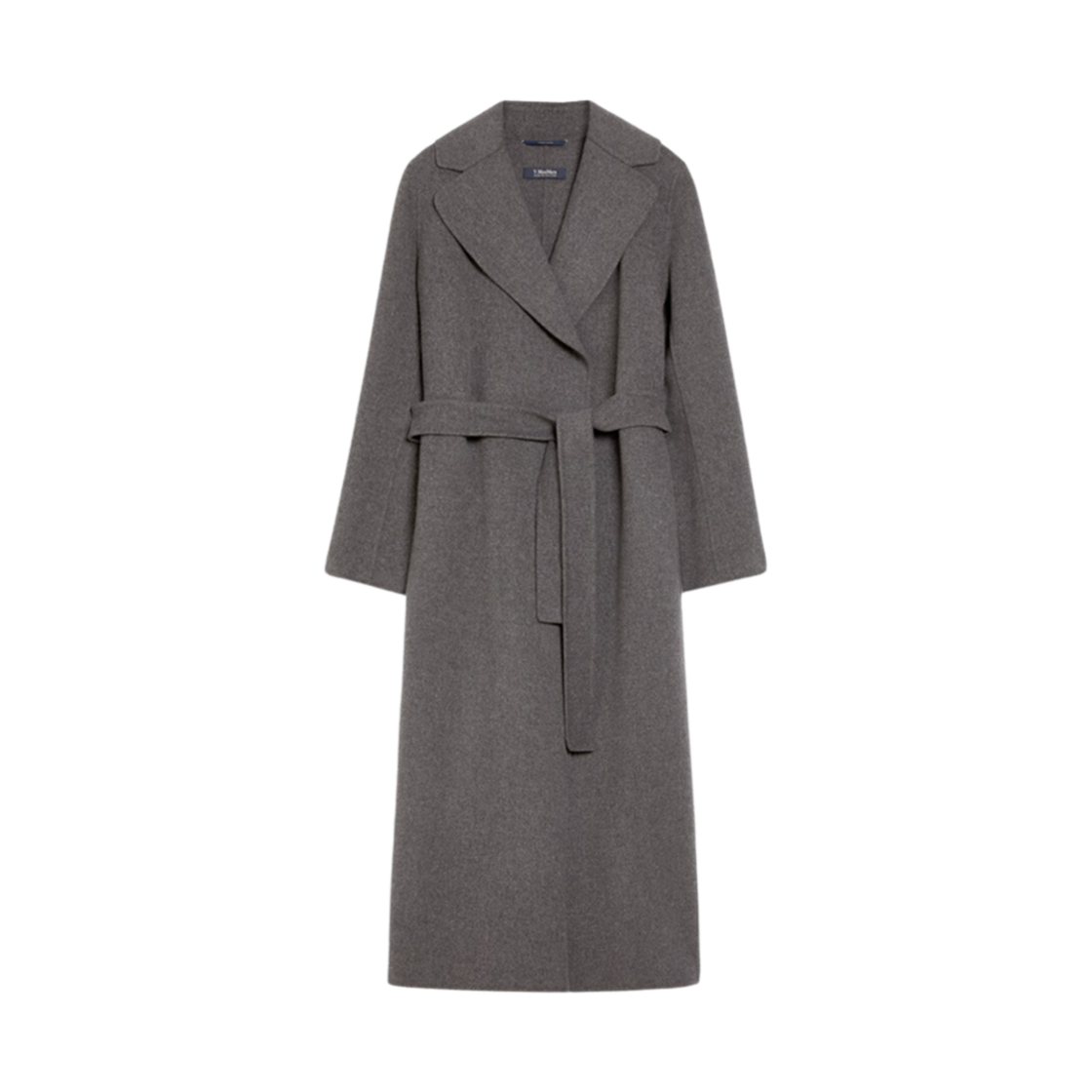 POLDO-023 (W) S Max Mara Poldo Virgin Wool Coat Medium Grey