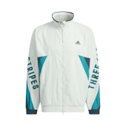 Adidas Worthing Oversized Fit Woven Full Zip Jacket Linen Green - KR Sizing