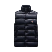 Moncler Tibb Down Vest Dark Blue - 23FW