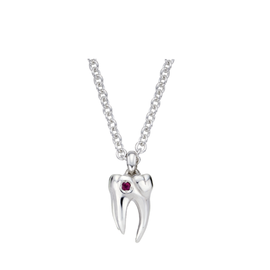 TEETH-N082 Teeth Tooth Gem Ruby