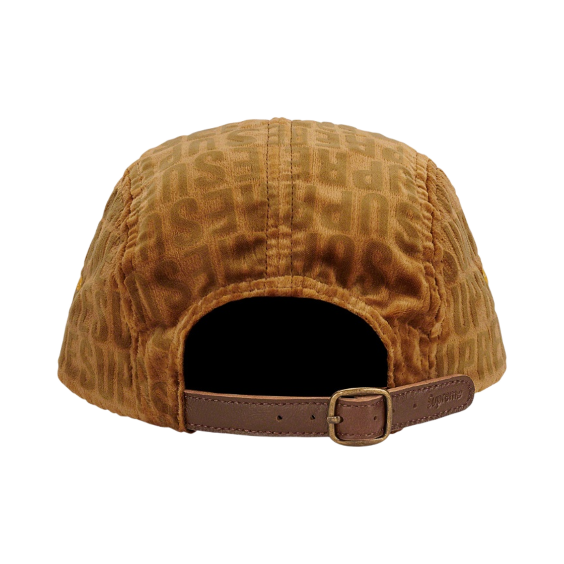 슈프림 벨벳 패턴 캠프캡 브라운 - 21FW(Supreme Velvet Pattern Camp Cap Brown - 21FW) - 2