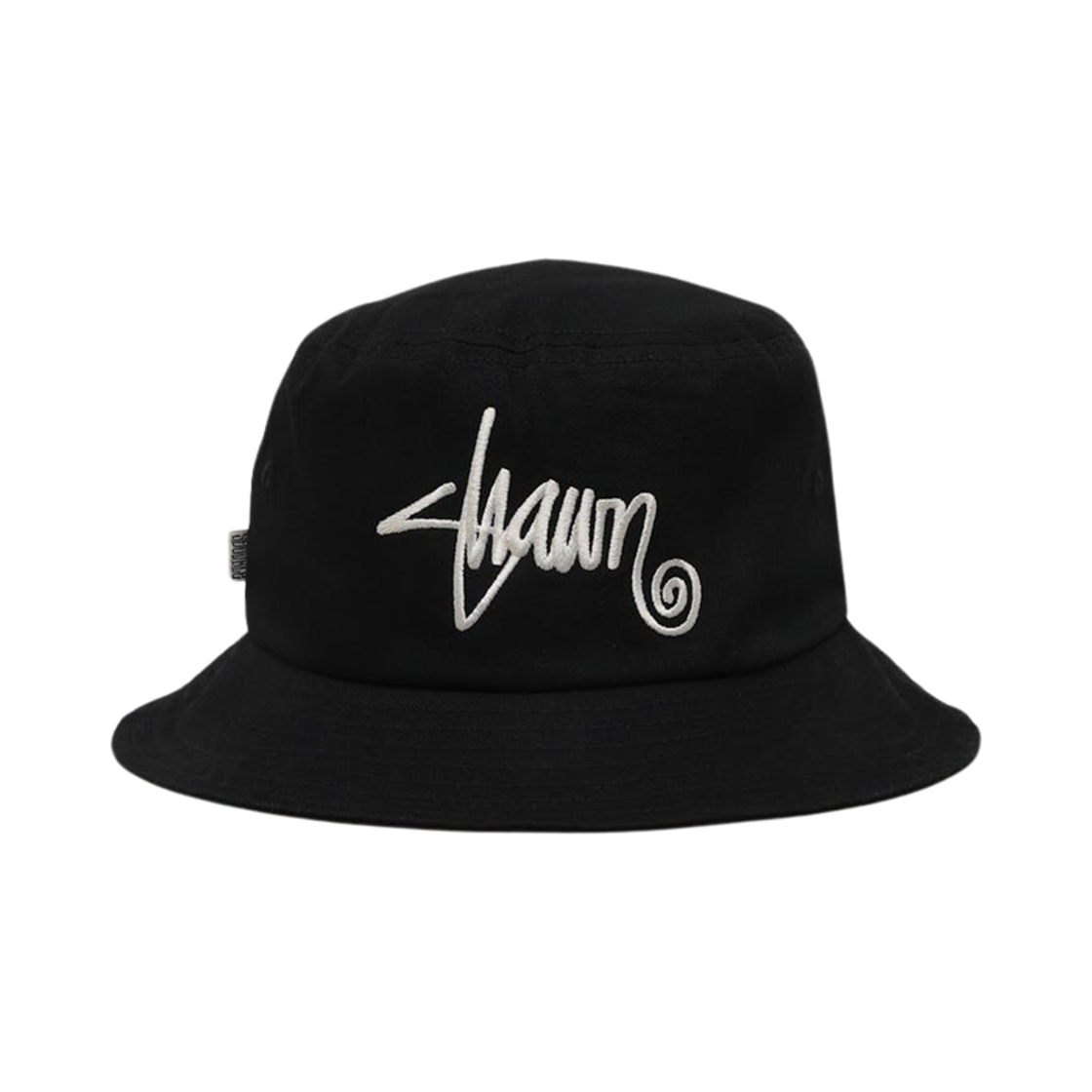 SD724S3004 S/Double Shawn Script Bucket Hat Black