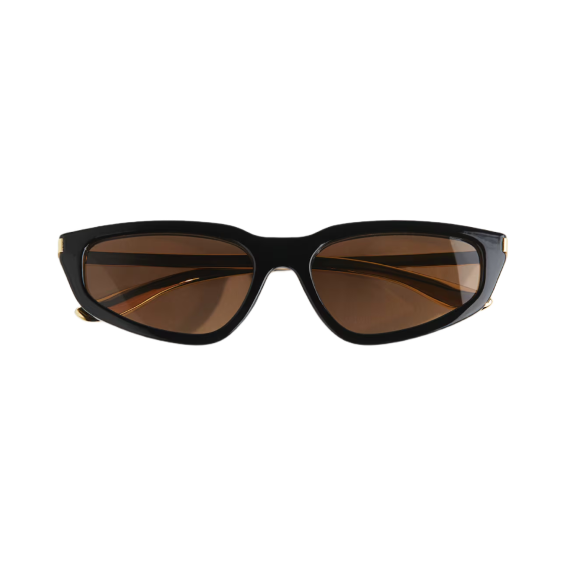 1284835001 H&M Angular Sunglasses Black