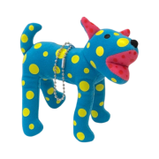 Yayoi Kusama Mascot Toko Ton Plush Keyring