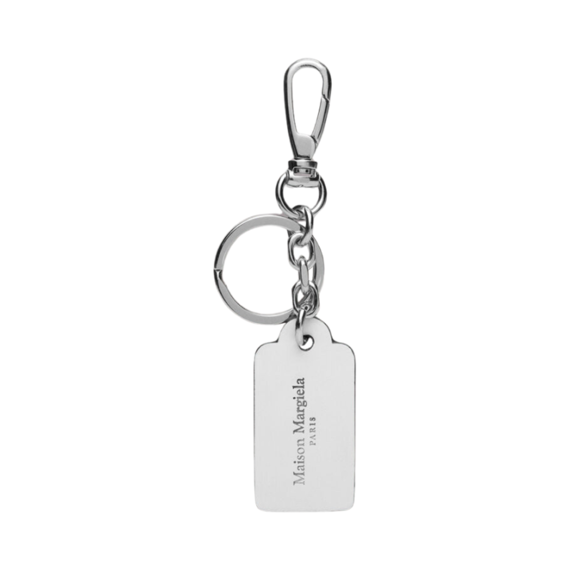메종 마르지엘라 포 스티치 키링 블랙 화이트(Maison Margiela Four Stitches Keyring Black White) - 1