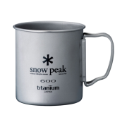 Snow Peak Titanium Single Mug 600(R)