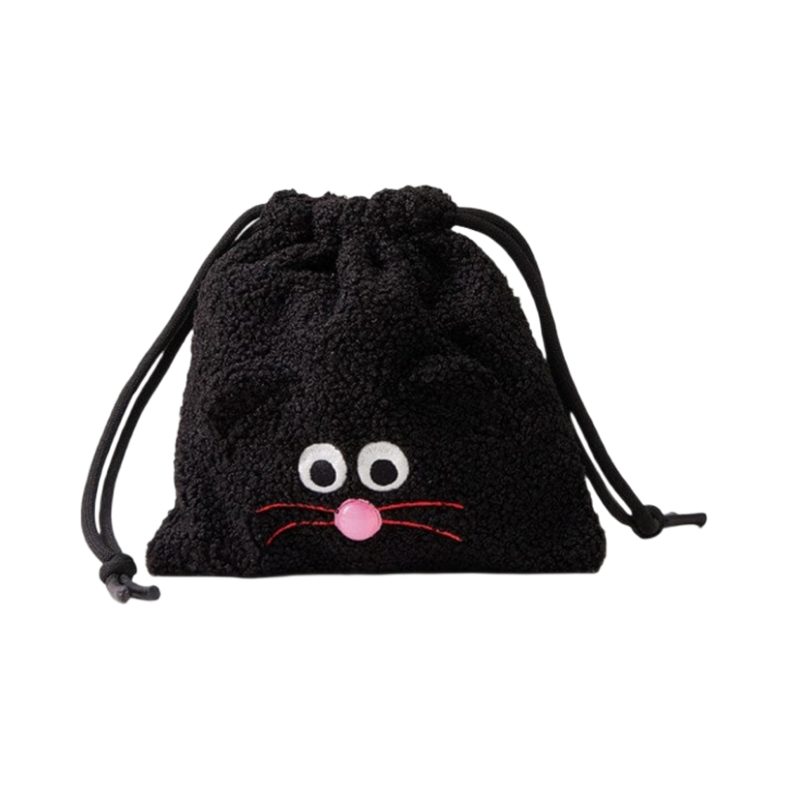 모남희 블핑이 드로우스트링 파우치 블랙(Monamhee Beulpingi Drawstring Pouch Black)