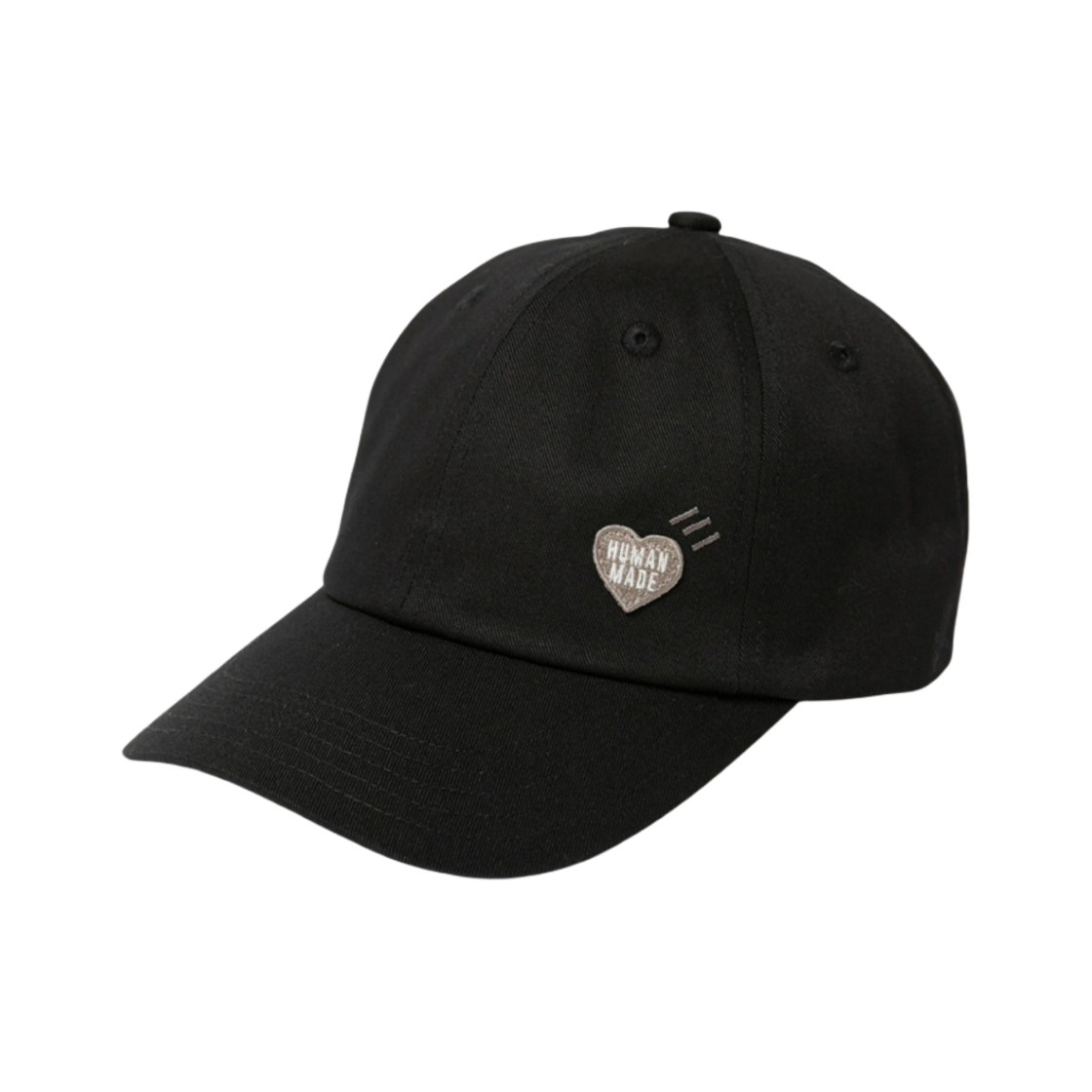 휴먼 메이드 #3 6-패널 트윌 캡 블랙