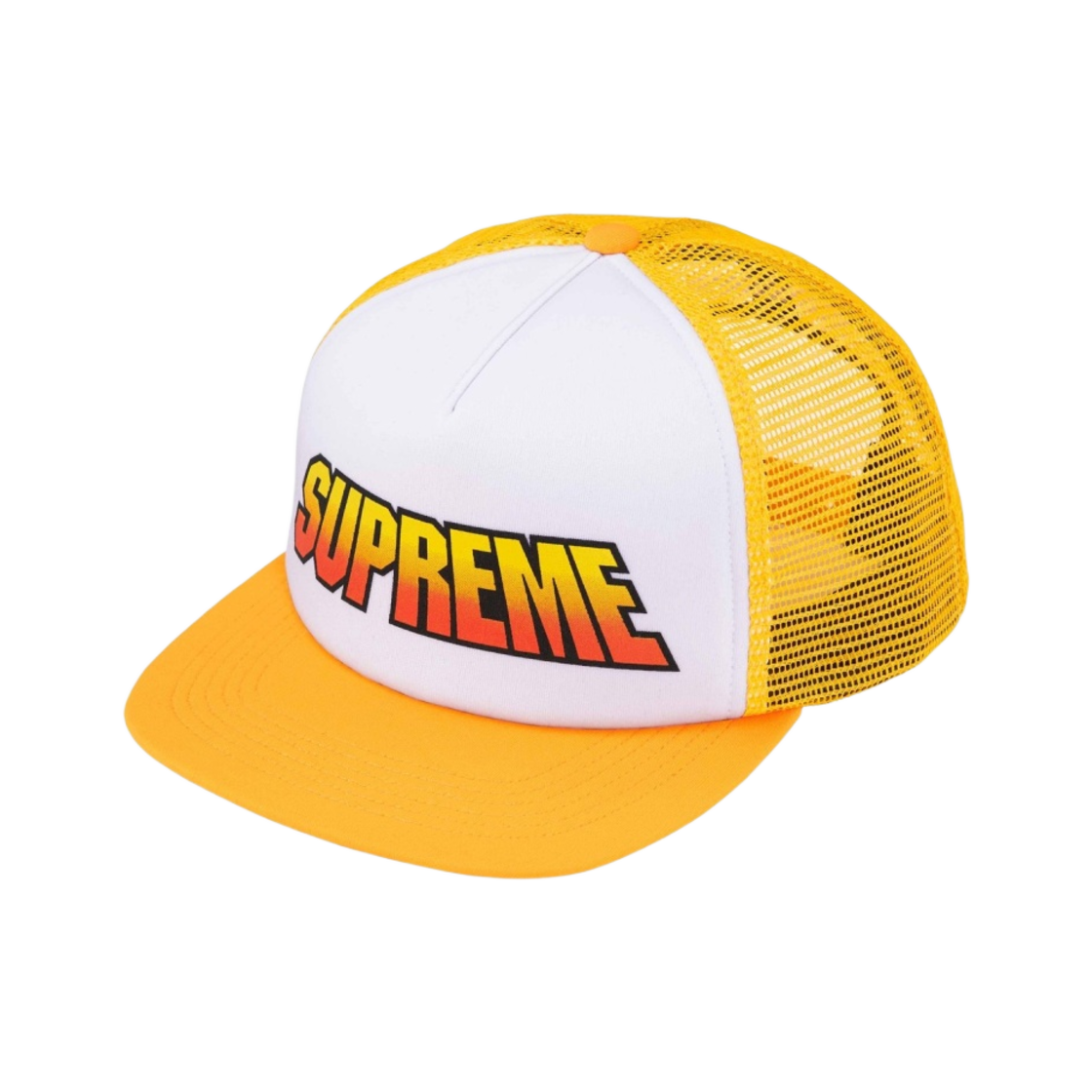 슈프림 그라디언트 메쉬 백 5-패널 골드 - 24SS
