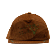 South2 West8 Corduroy Trucker Hat Brown