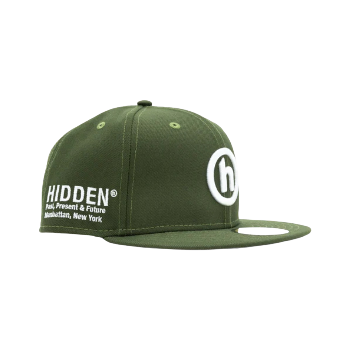 - Hidden NY H Logo New Era Fitted Olive