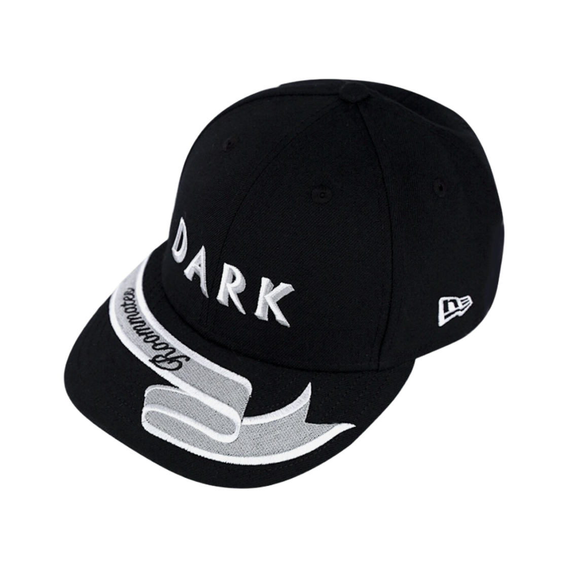 다크룸 스튜디오 x 뉴에라 피티드 캡 F&F 블랙(Darkr8m Studio x New Era Fitted Cap F&F Black)