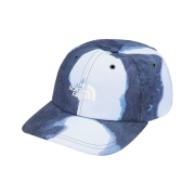 Supreme x The North Face Bleached Denim Print 6-Panel Indigo - 21FW