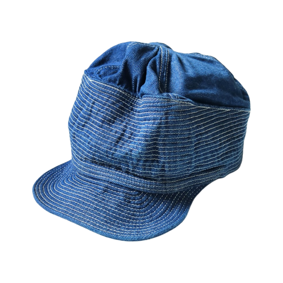 캐피탈 11.5온즈 데님 올드 맨 앤 더 씨 캡 인디고(Kapital 11.5 oz. Denim Old Man And The Sea Cap Indigo)