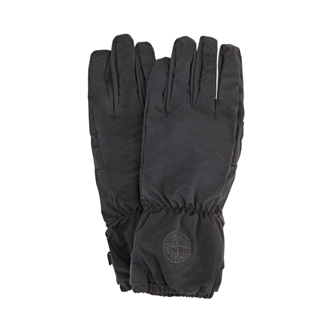 스톤 아일랜드 92077 나일론 메탈 에코닐 재생 나일론 글러브 블랙 - 22FW(Stone Island 92077 Nylon Metal in Econyl Regenerated Nylon Gloves Black - 22FW) - 1