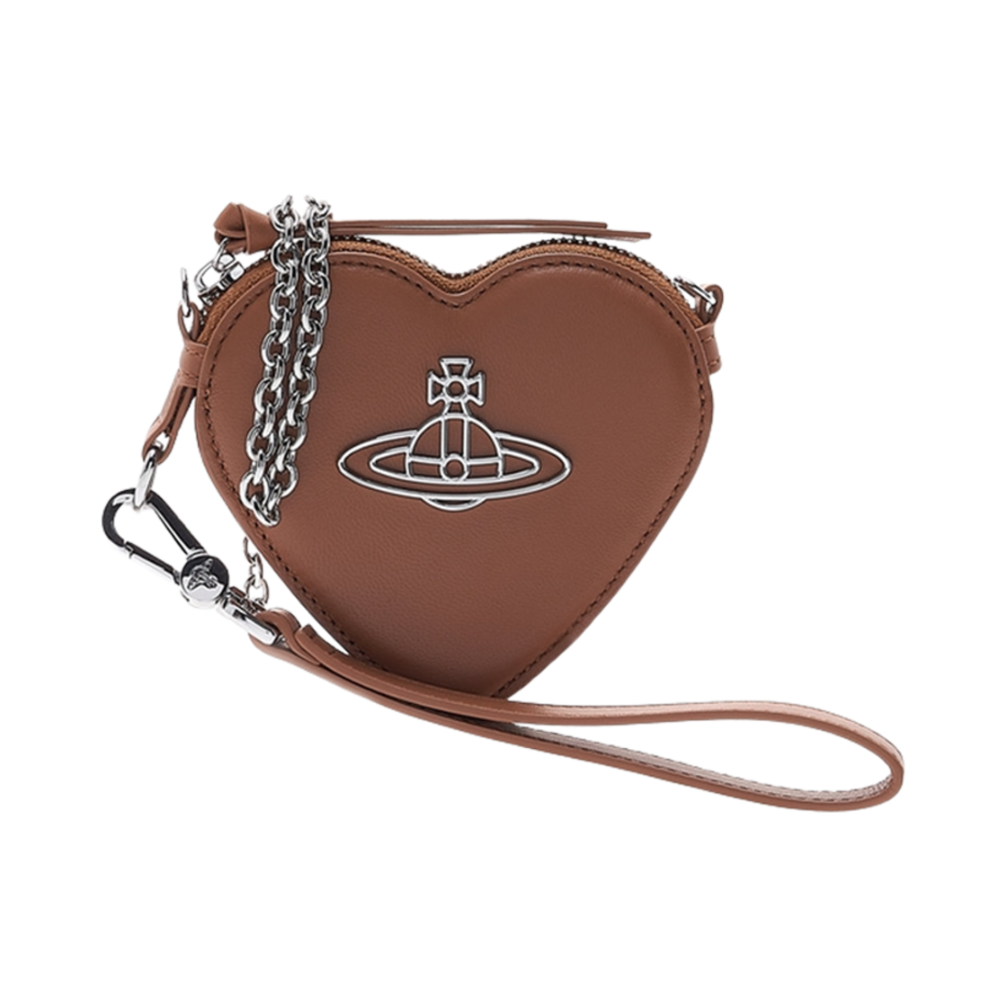 53030023-L001L-D405 Vivienne Westwood Nappa Heart Wristlet Acron