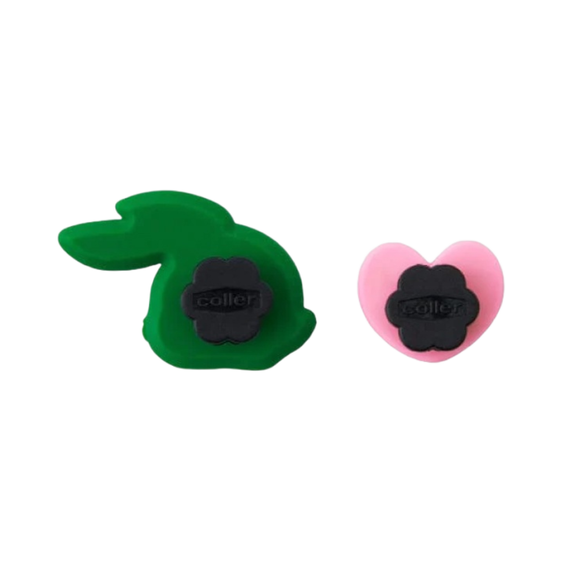 뉴진스 토끼 꼴레 실리콘 스티콘 그린 (2개 세트)(NewJeans Tokki Coller Silicon Sticon Green (Set of 2)) - 2