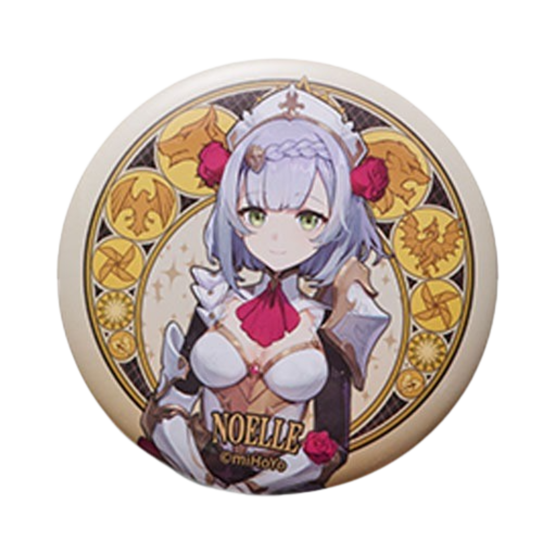 6972957482779 Genshin Badge Mondstadt Theme Noelle