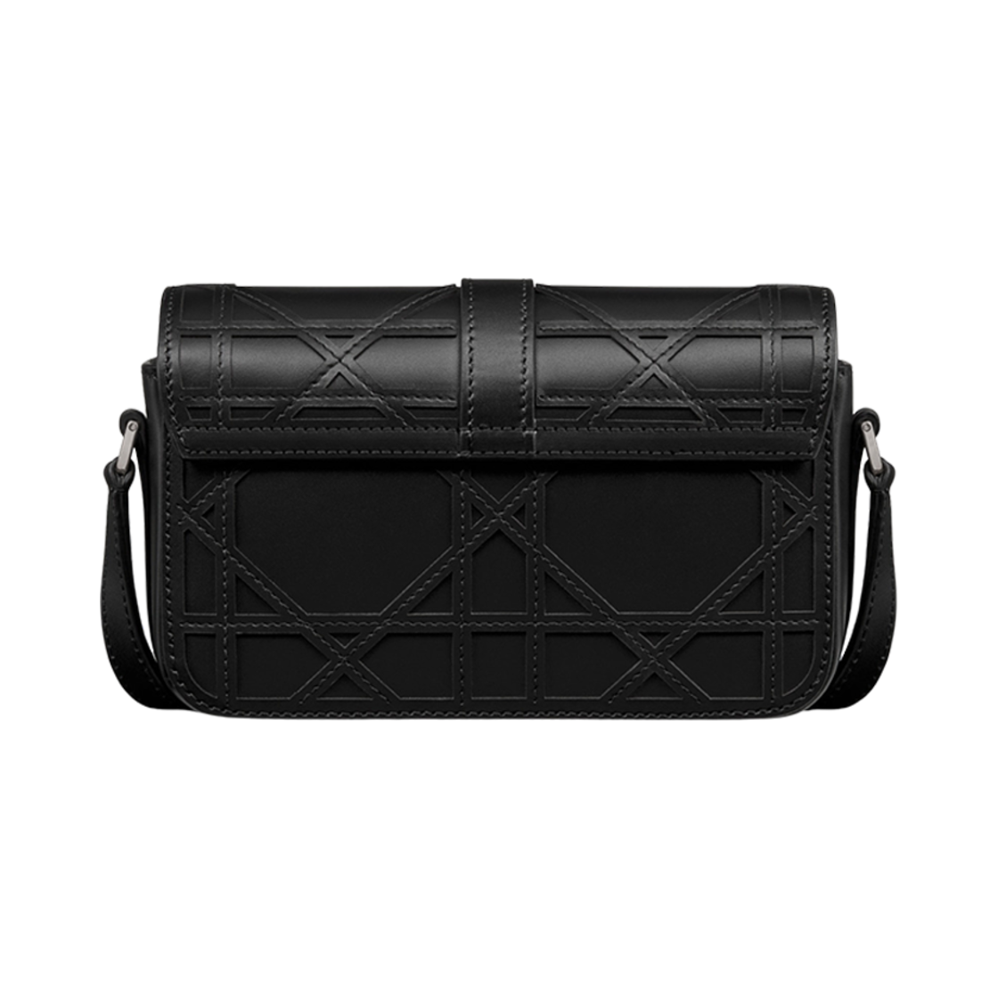 디올 라이트 디올 참 백 블랙 코스모 레더(Dior Mini Dior Charm Bag Black Cosmo Leather) - 2