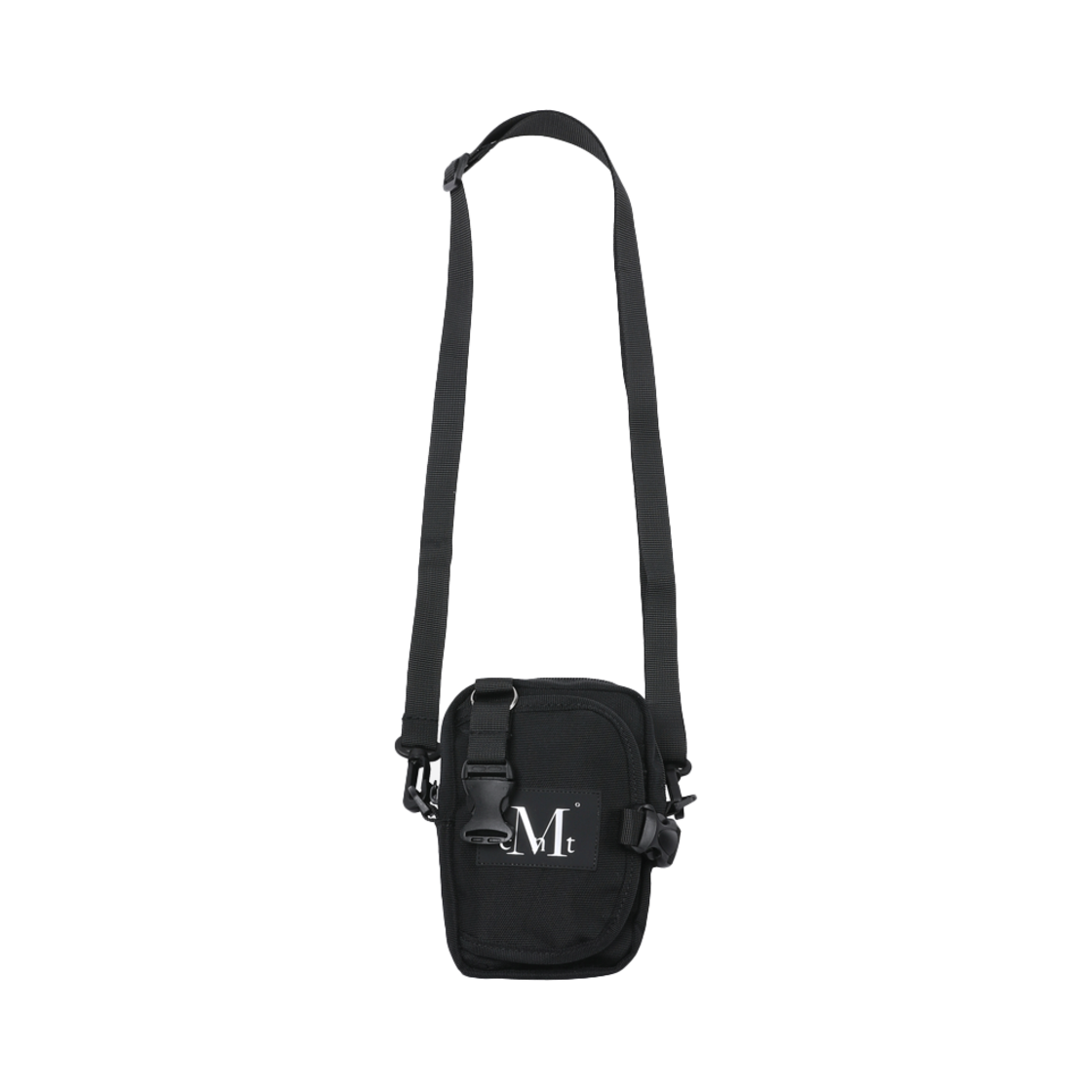 P00000UY_01 MUCENT Camper 2 Way Carabiner Mini Bag Black