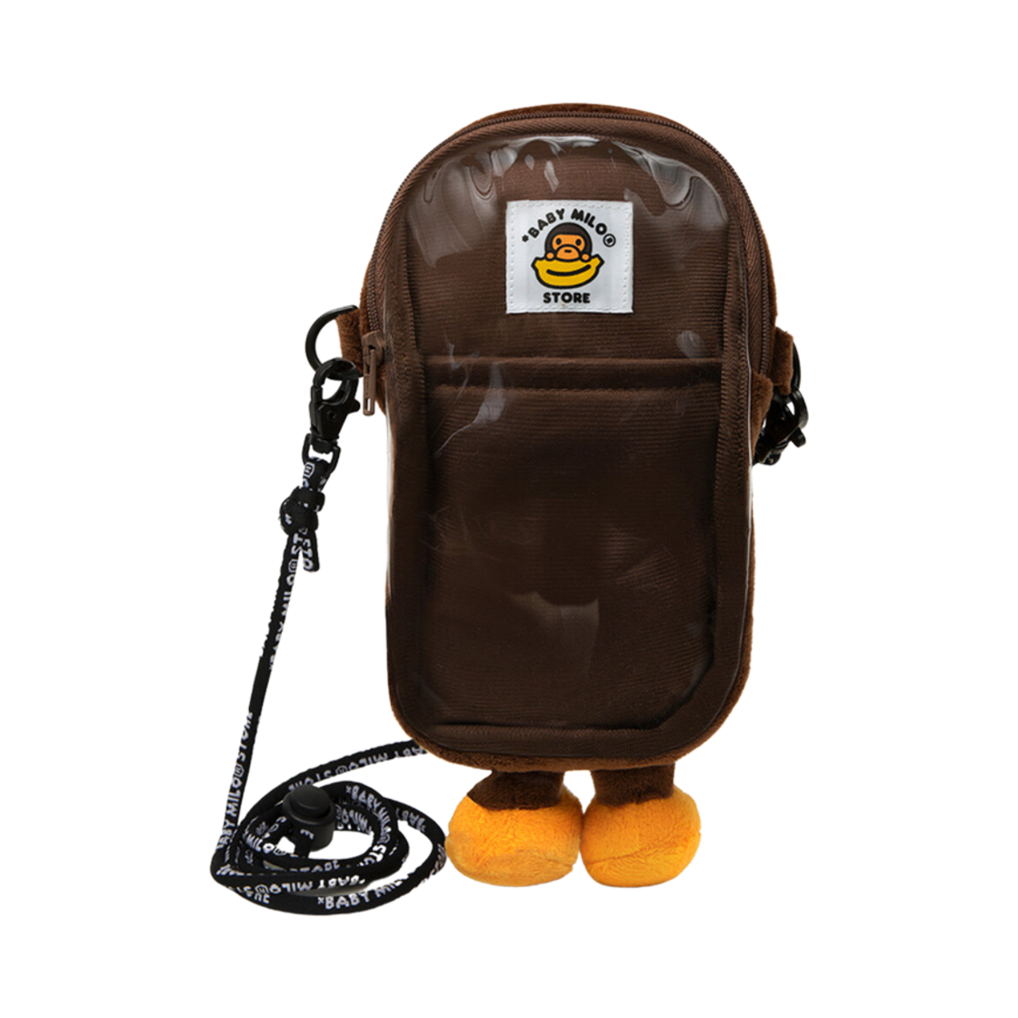 베이프 베이비 마일로 플러시 모바일 백 브라운(BAPE Baby Milo Plush Mobile Bag Brown) - 2
