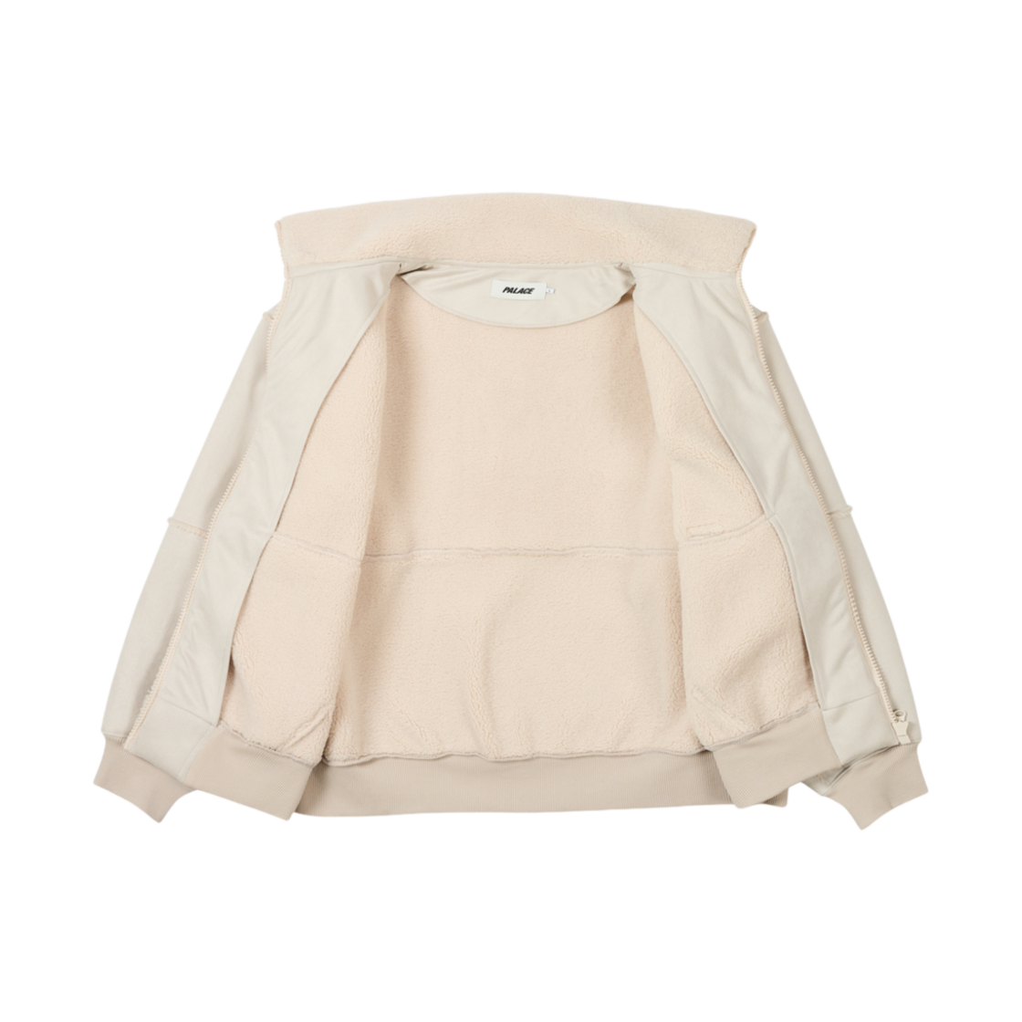 팔라스 셰르파 포우 스웨이드 퍼넬 소프트 화이트 - 24FW(Palace Sherpa Faux Suede Funnel Soft White - 24FW) - 2