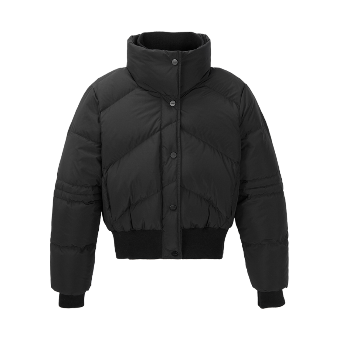 (W) 게스 봄버 다운 블랙((W) Guess Bomber Down Black)