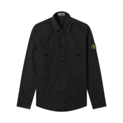 Stone Island 110WN T.CO+OLD Overshirt Black - 21SS
