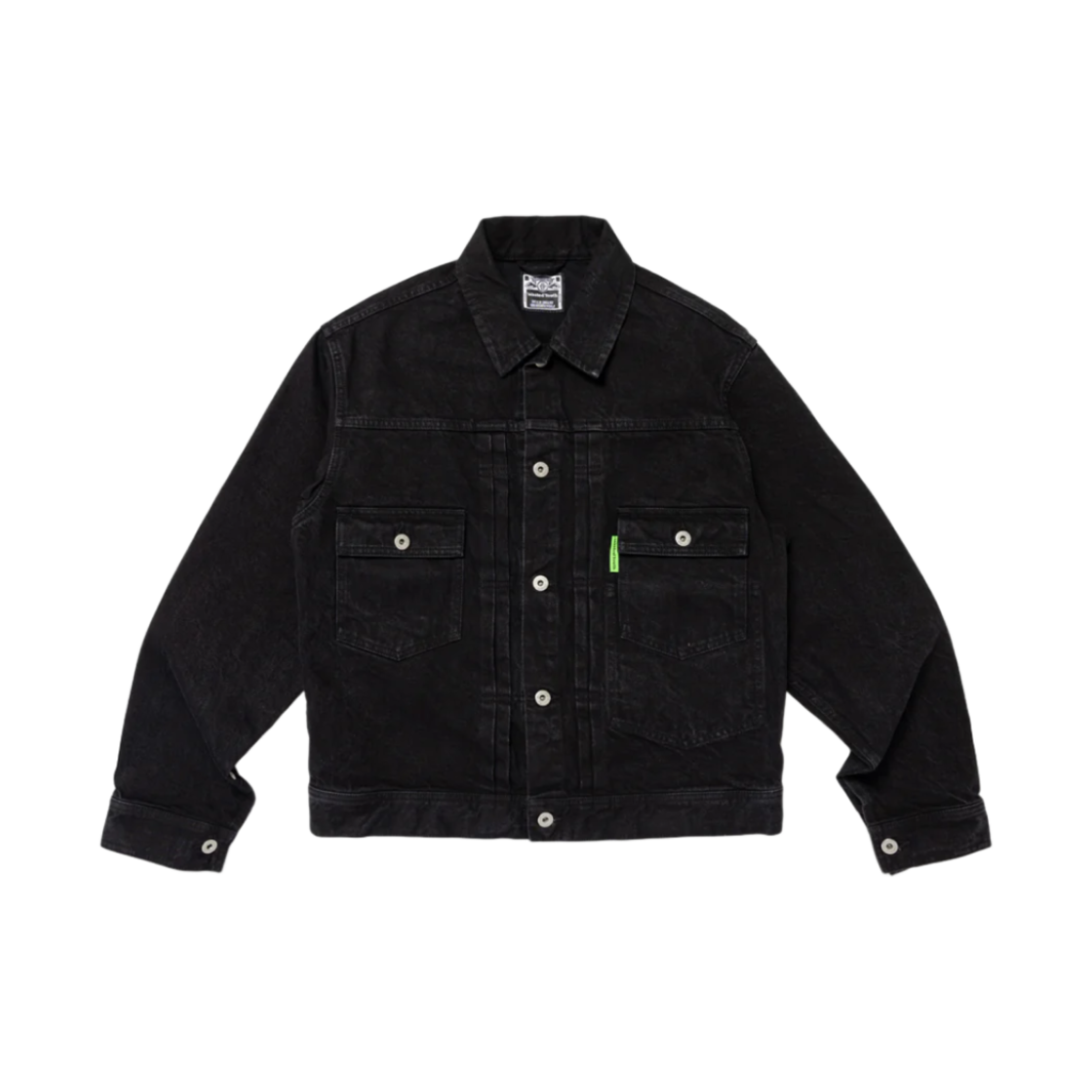 베르디 웨이스티드 유스 데님 자켓 블랙(Verdy Wasted Youth Denim Jacket Black)