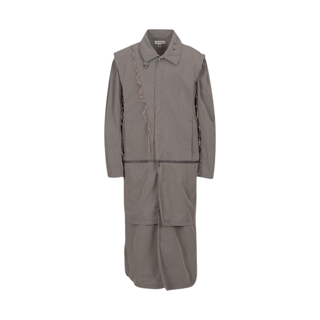 CK24SMJK01GR Cost per Kilo Extension Zip Coat Grey