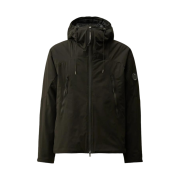 C.P. Company Hood Windbreaker Jacket Black - 25SS