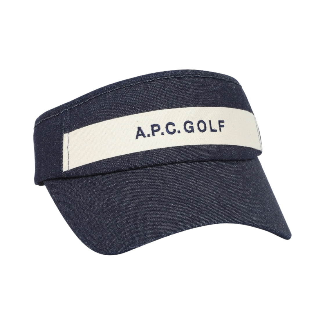 CCS22CE A.P.C. Golf Lardy Sun Visor Indigo