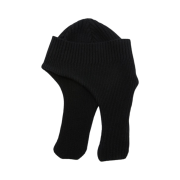 [KREAM 단독] STU Ear Flap Beenie Black
