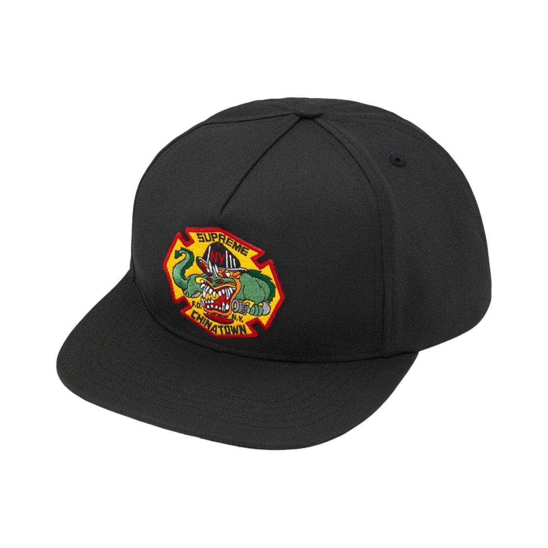 슈프림 FDNY 엔진 9 5-패널 캡 블랙 - 22FW(Supreme FDNY Engine 9 5-Panel Black - 22FW) - 1