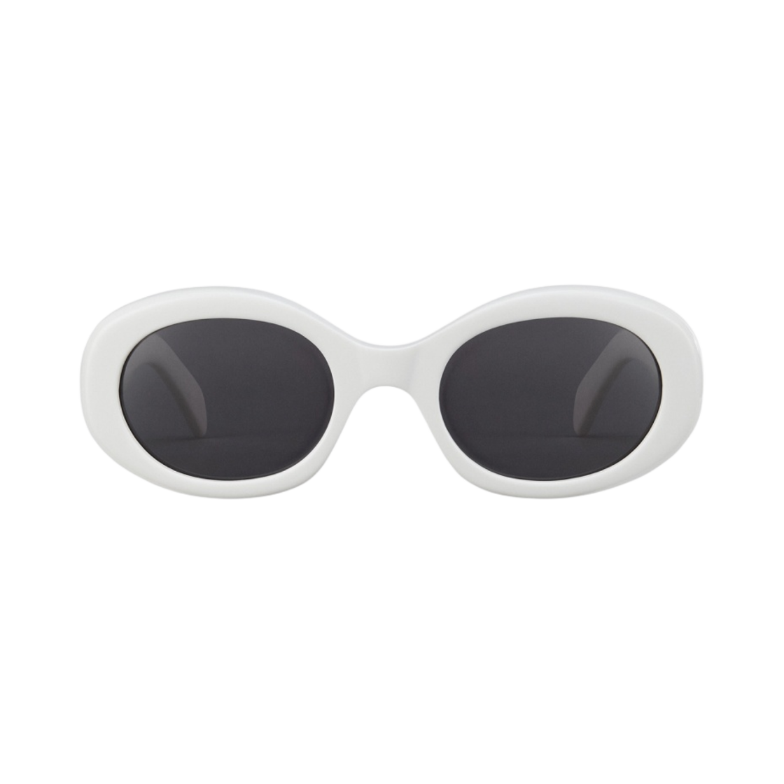 (W) 셀린느 아세테이트 트리옹프 01 선글라스 화이트((W) Celine Triomphe 01 Sunglasses in Acetate White)