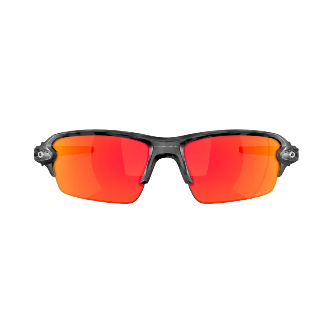 오클리 플랙 블랙 카모 프레임 프리즘 루비 렌즈 로우 브릿지 핏(Oakley Flak Black Camo Frame Prizm Ruby Lenses Low Bridge Fit) - 2