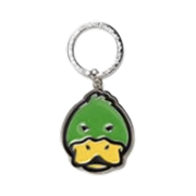 Human Made Animal Head Keyring Green