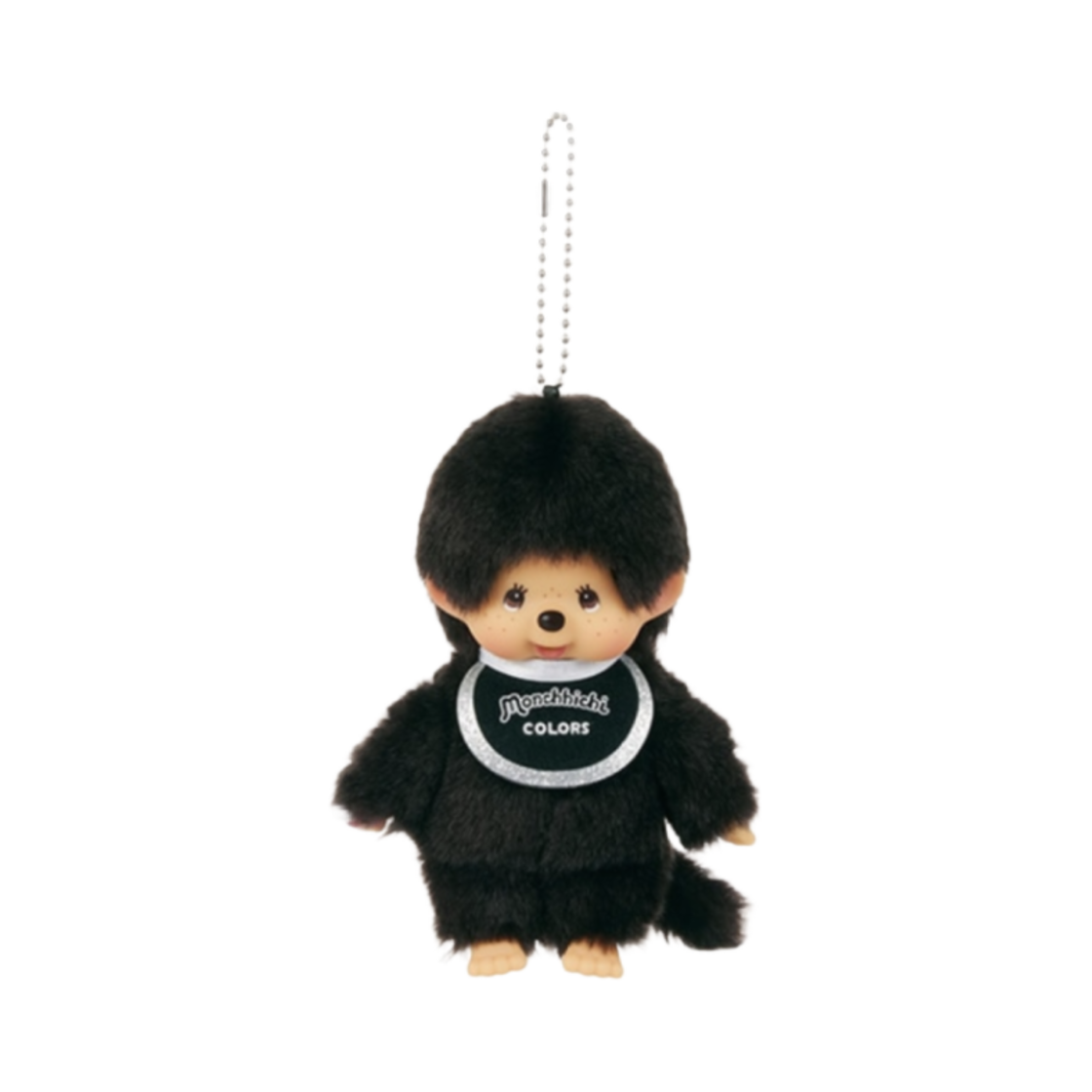 몬치치 컬러스 키 체인 블랙(Monchhichi Colors Key Chain Black)