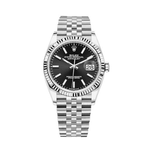 Rolex Datejust 36mm 126234 Bright Black Jubilee