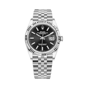 Rolex Datejust 36mm 126234 Bright Black Jubilee