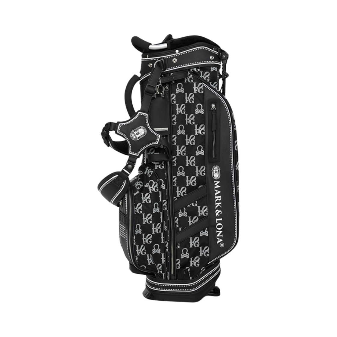 마크 앤 로나 골프 캐디백 블랙(Mark & Lona Golf Caddie Bag Black) - 1