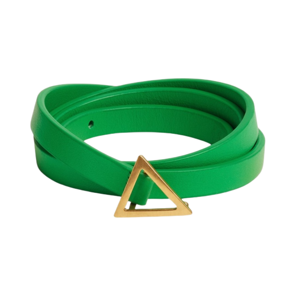 (W) 보테가 베네타 트라이앵글 벨트 패러킷((W) Bottega Veneta Triangle Belt Parakeet) - 1