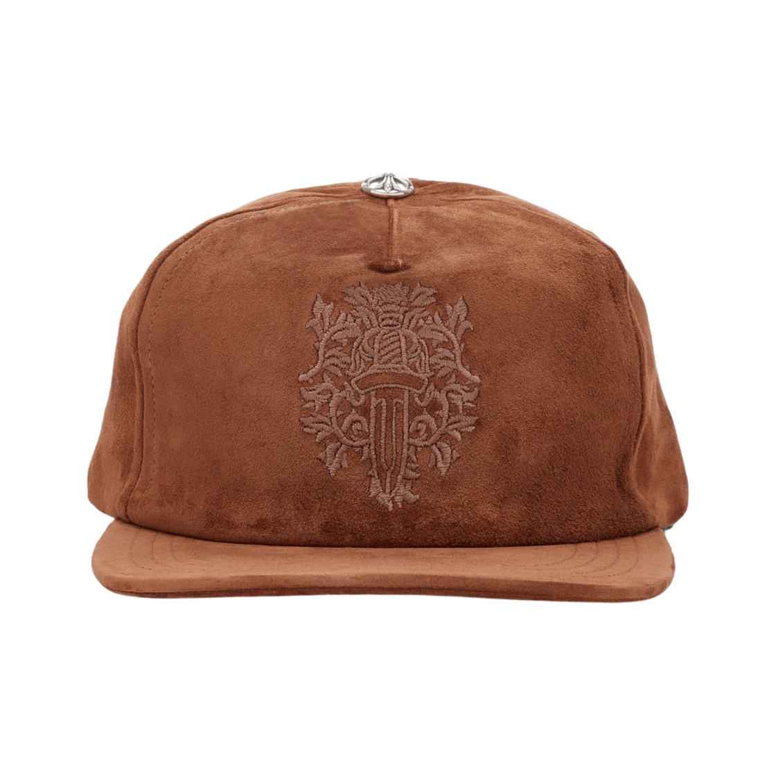 【人気/関税/送料込み】 Chrome Hearts Suede Hat Black - Chrom Chrome Hearts Suede Baseball Cap - Size L