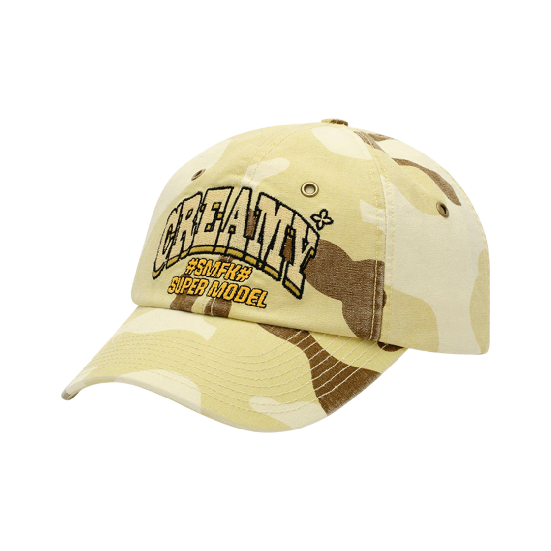 (W) 에스엠에프케이 데저트 카모플라주 와일드월드 캡 카모플라주((W) SMFK Desert Camouflage Wildworld Cap Camouflage)