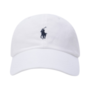 [30%적립] Polo Ralph Lauren Cotton Chino Baseball Cap White
